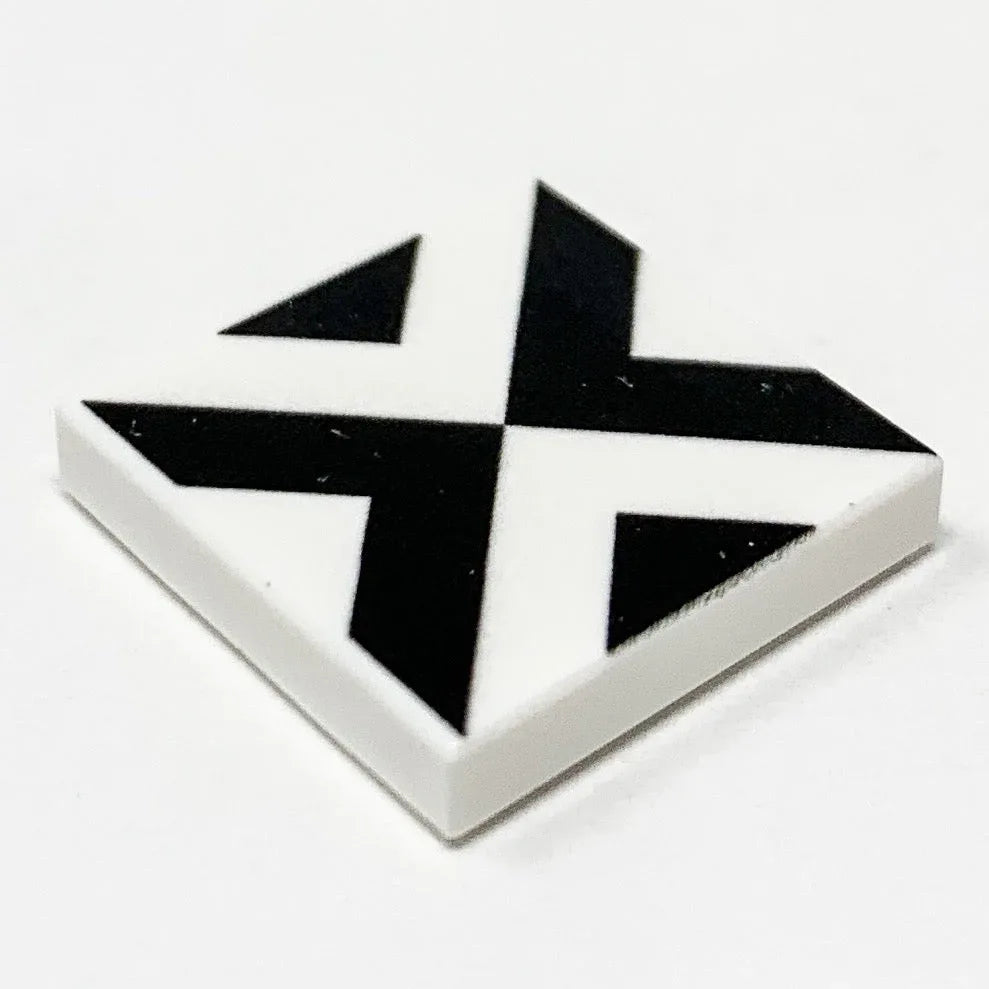 Lego Kitchen Flooring Tile 2x2 Black White Custom Printed - ToylandEU