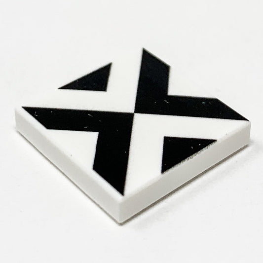 Lego Kitchen Flooring Tile 2x2 Black White Custom Printed - ToylandEU