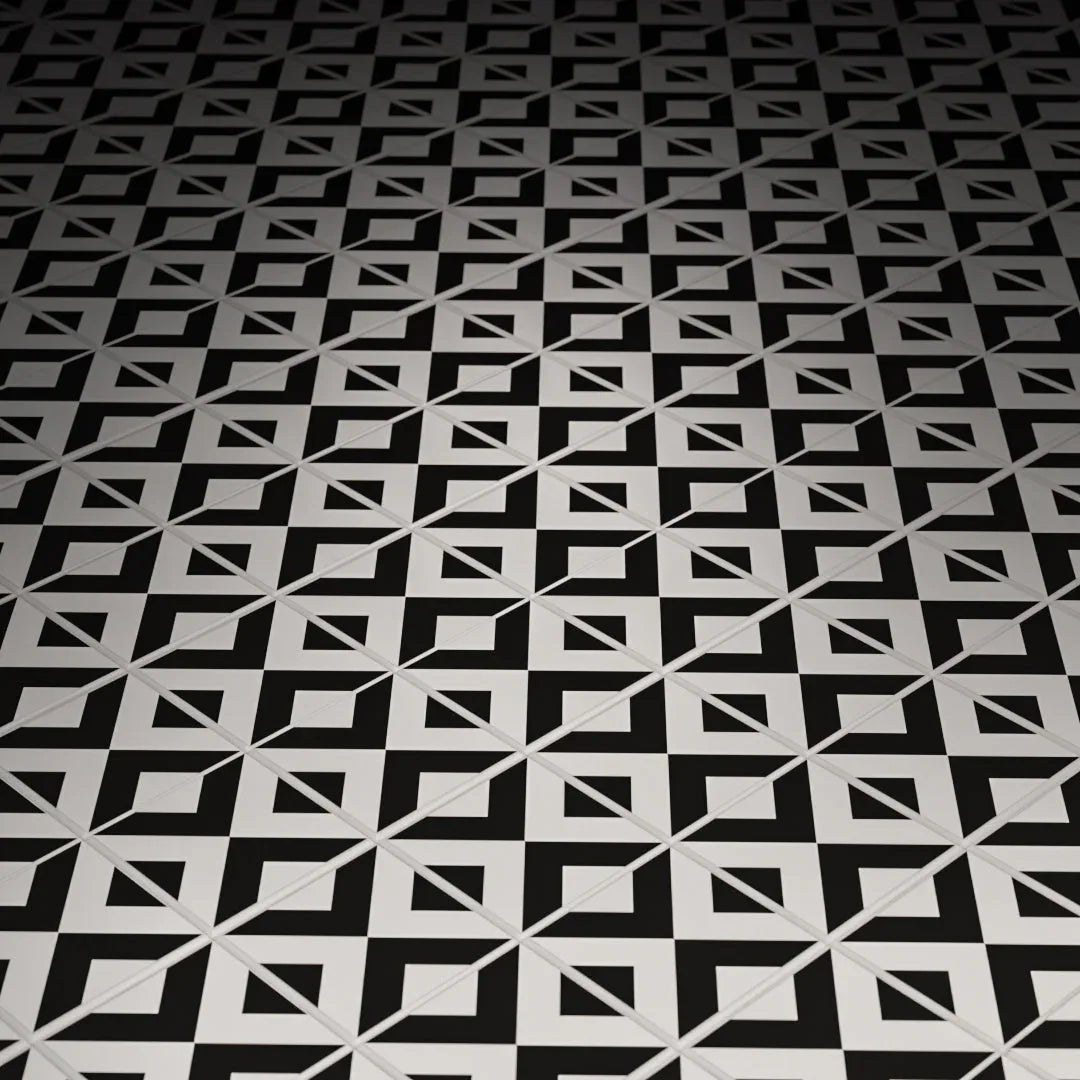 Lego Kitchen Flooring Tile 2x2 Black White Custom Printed - ToylandEU