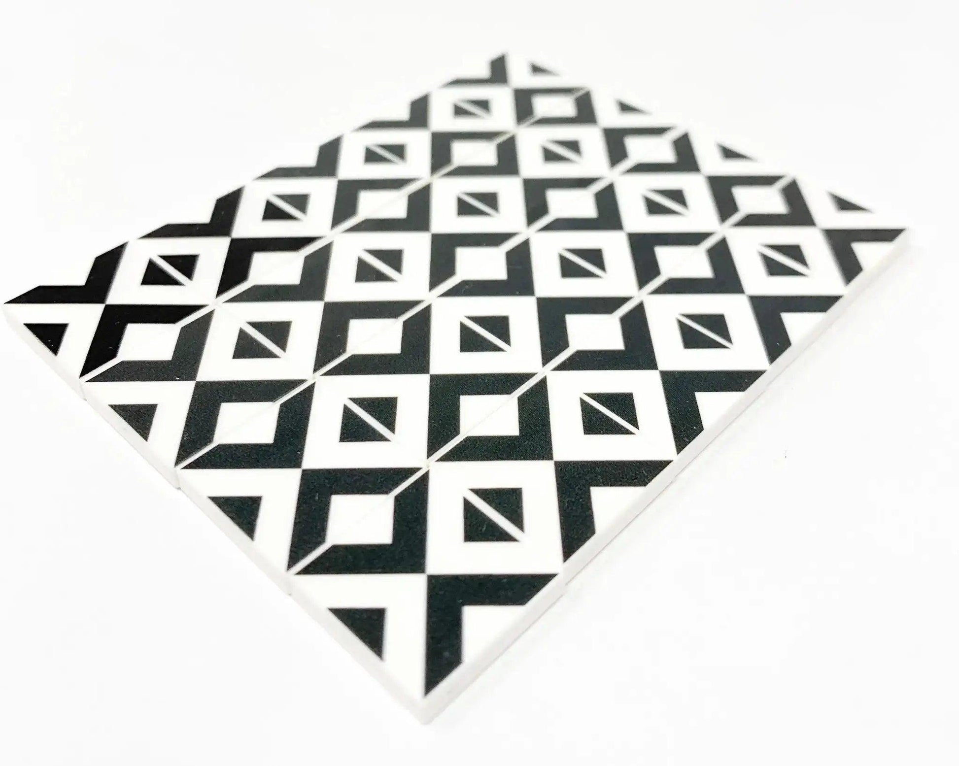  Lego Kitchen Flooring Tile 2x2 Black White Printed -  ToylandEU™