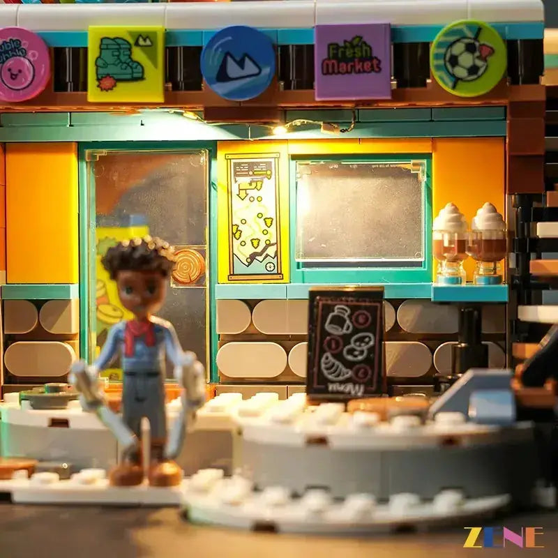  Lego Light Kit Holiday Ski Slope And Cafe Brightens -  ToylandEU™