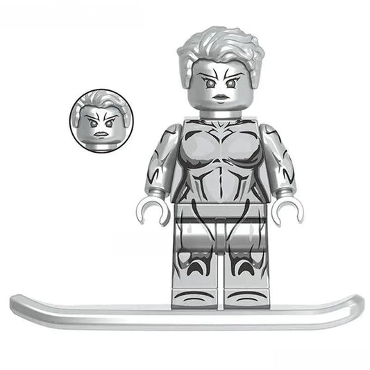  Lego Minifigure Silver Surfer Marvel Display Ready -  ToylandEU™