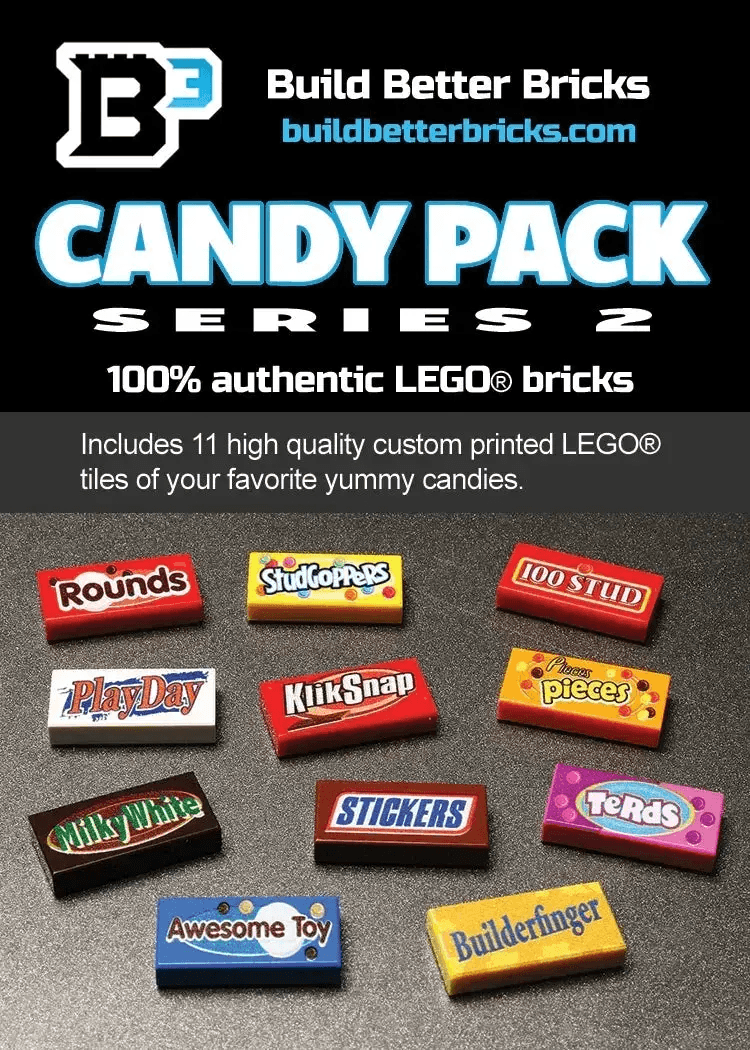  Lego Series 2 Candy Pack With Tiles And Stickers Deluxe -  ToylandEU™