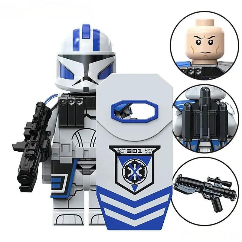  Lego Star Wars Echo Phase 1 501st Clone Trooper Figure -  ToylandEU™