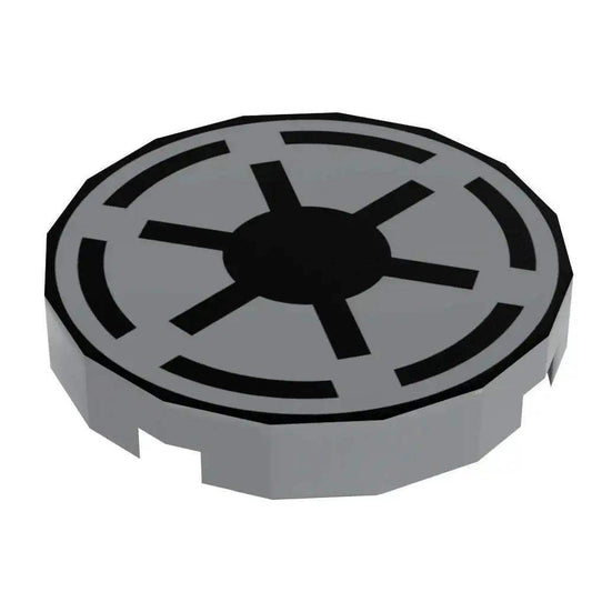  Lego Star Wars Round 2x2 Tile Republic Crest Custom -  ToylandEU™