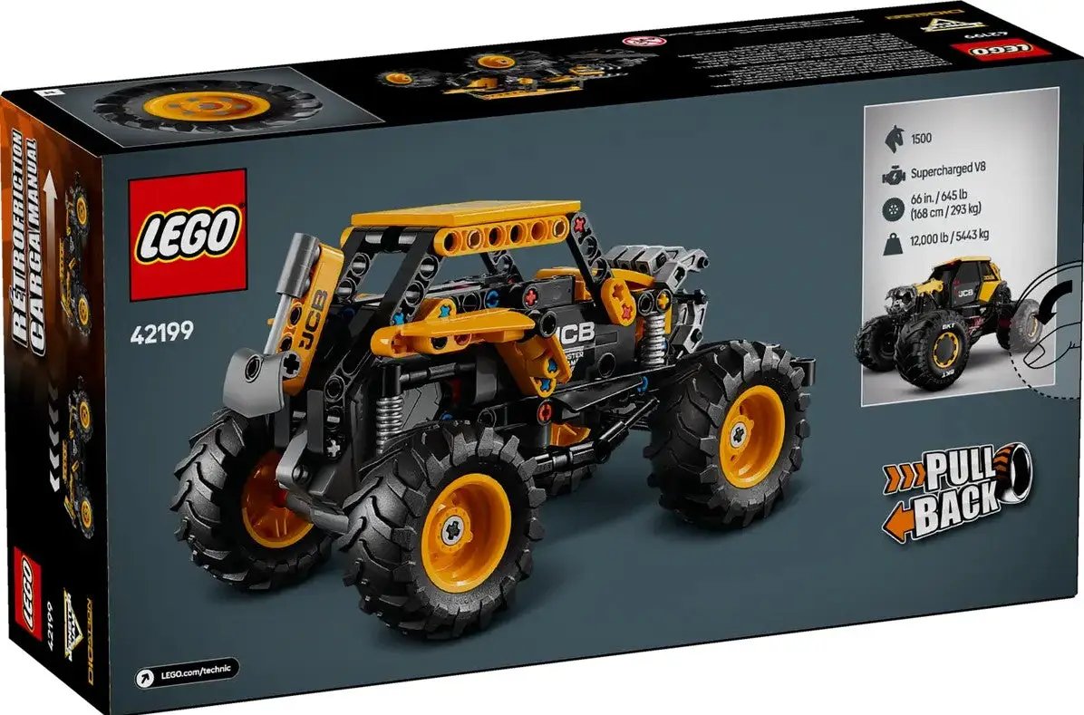  Lego Technic Monster Jam Digatron Pull Back Truck -  ToylandEU™