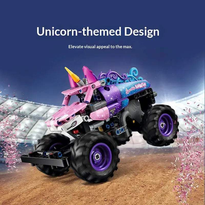  Lego Technic Monster Jam Sparkle Smash Pull Back Car Kit -  ToylandEU™