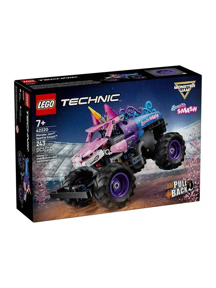 LEGO Technic 42220 Monster Jam™ Sparkle Smash™ Pull Back Truck – Cool Kids' Toy - ToylandEU