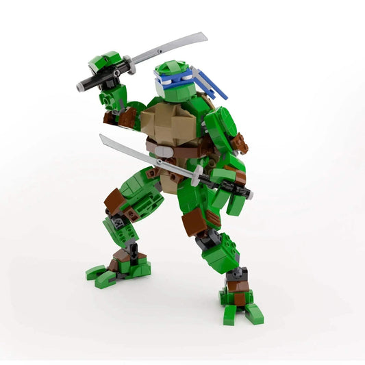 Custom LEGO TMNT Leonardo Figure With Authentic Parts - ToylandEU