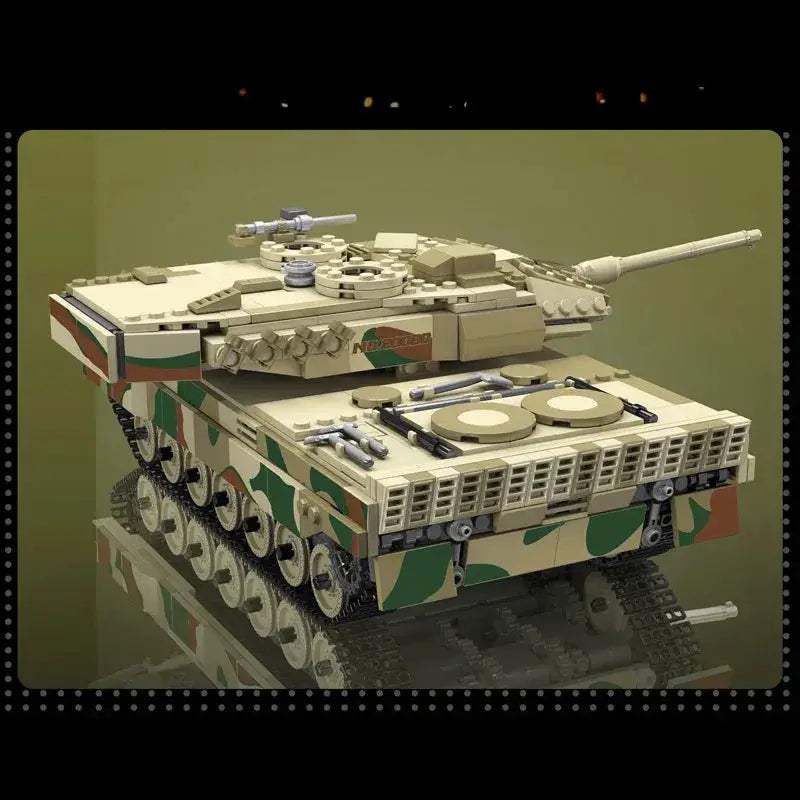 Leopard 2 Tank Building Blocks Set App Controlled Toy - ToylandEU
