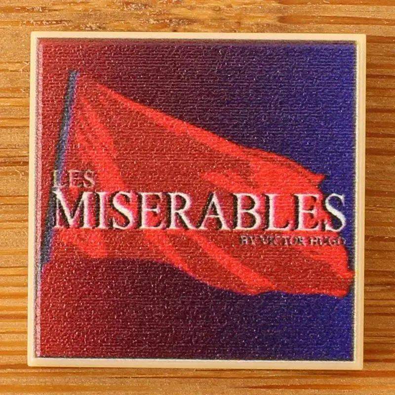 Les Miserables LEGO Tile Art Custom Book Artwork Display - ToylandEU