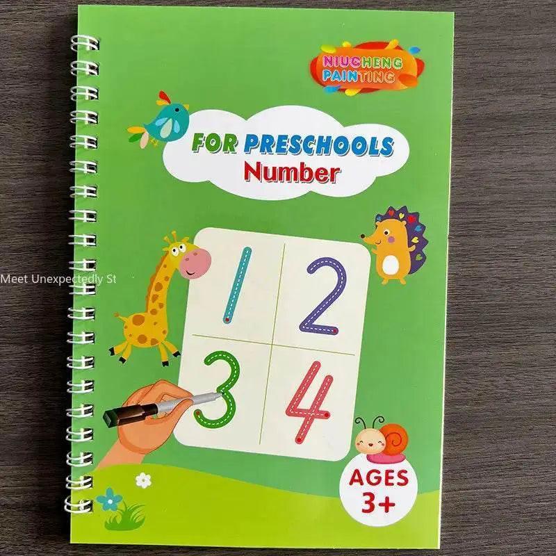  Lettering Calligraphy Set Montessori Erasable Tracing -  ToylandEU™
