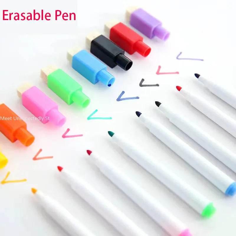 New Lettering Calligraphy Set Montessori Magical Tracing Workbook Erasable Magic Book for Children Reusable Notebook Writing - ToylandEU