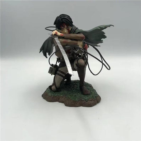  Levi Ackerman Figure Attack On Titan 7 Inch PVC Collectible 