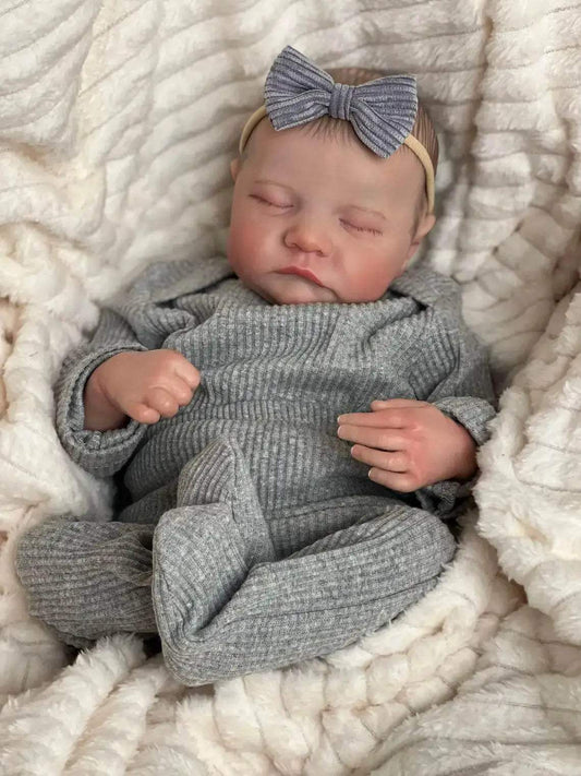  Levi Newborn Baby  NPK 49CM Soft Silicone Flexible Sleep Reborn  -  ToylandEU™