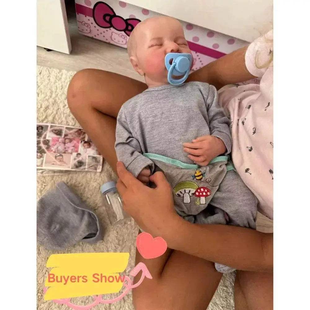  Levi Reborn Baby Doll - 46CM Vinyl Silicone Mixed Material Finished  -  ToylandEU™