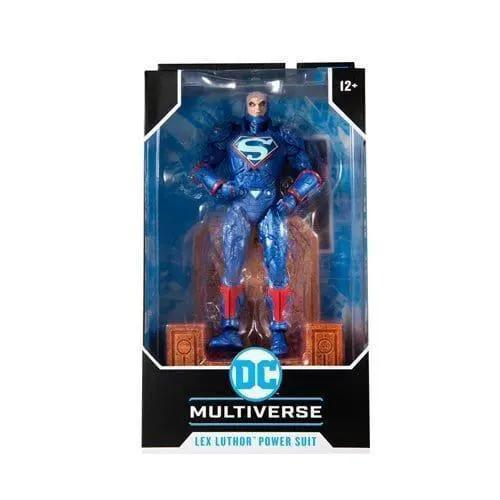  Lex Luthor Blue Power Suit DC Multiverse Display Ready -  ToylandEU™