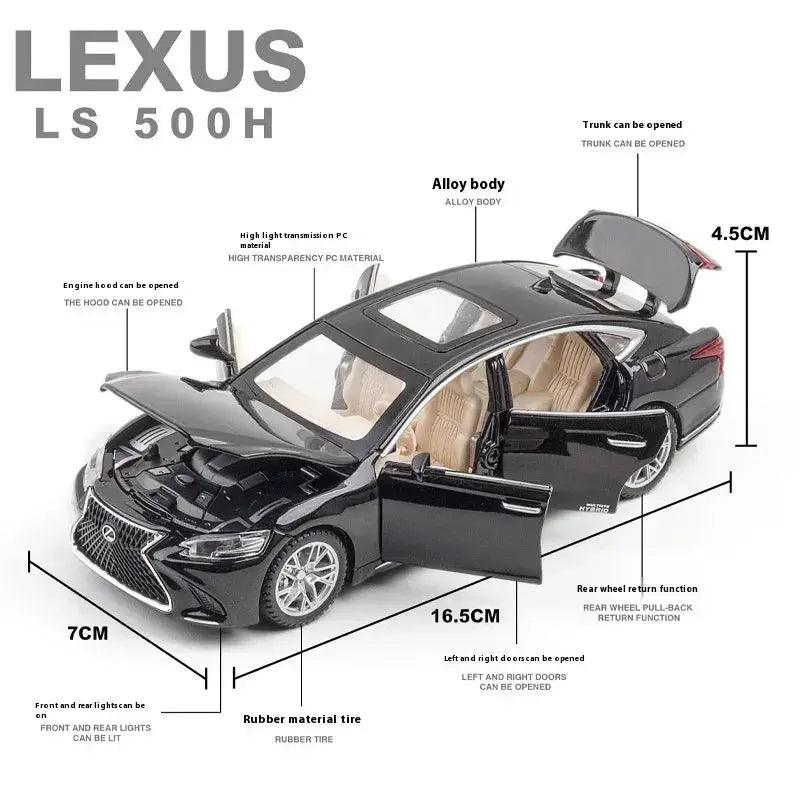  Lexus LS500H Diecast Sound And Light Car |   -  ToylandEU™