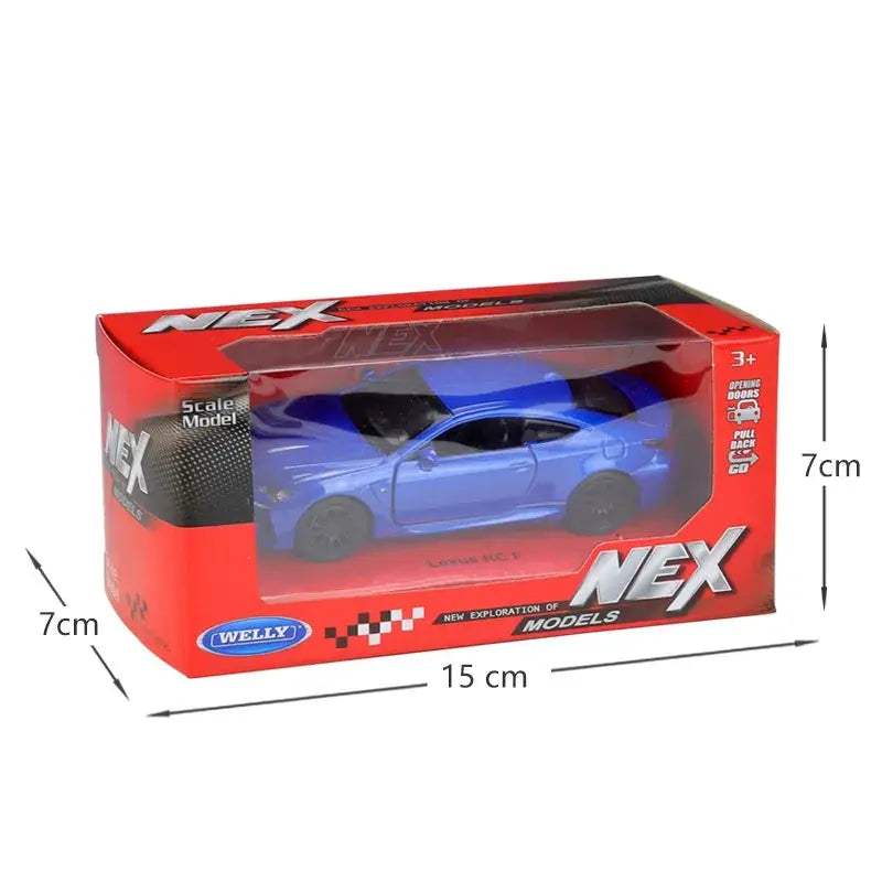 Lexus RC F Diecast Car 1/36 Pull Back Collectible Gift - ToylandEU