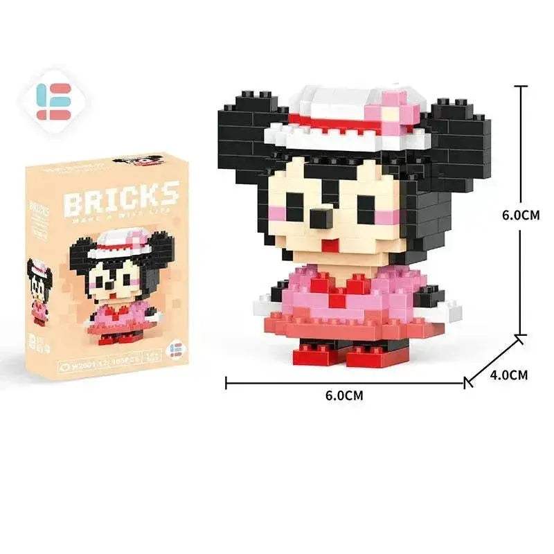 LiLo Stitch Toys Building Blocks Pikachu Anime Cartoon Character Model Puzzles - ToylandEU
