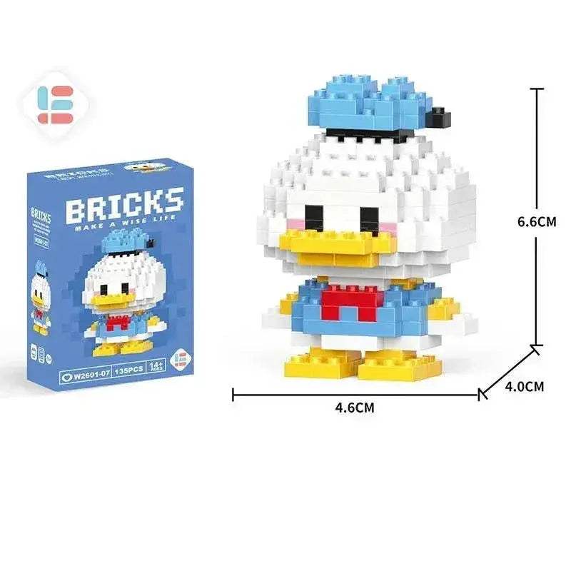 LiLo Stitch Toys Building Blocks Pikachu Anime Cartoon Character Model Puzzles - ToylandEU