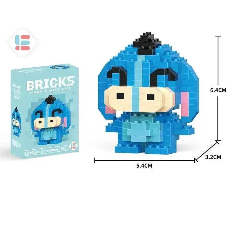 LiLo Stitch Toys Building Blocks Pikachu Anime Cartoon Character Model Puzzles - ToylandEU