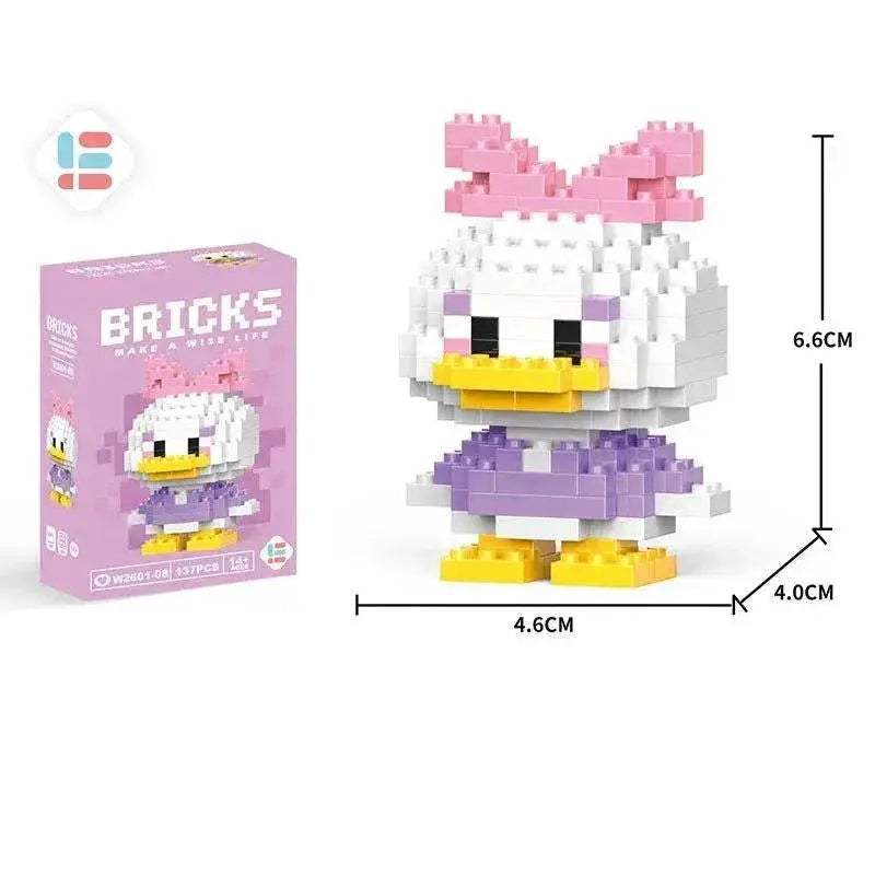 LiLo Stitch Toys Building Blocks Pikachu Anime Cartoon Character Model Puzzles - ToylandEU