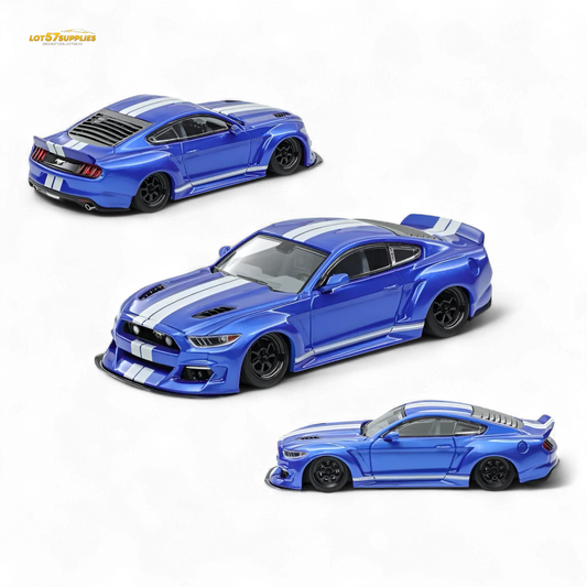 Liberty 64 Mustang Widebody Diecast Model Kit 1 To 64 - ToylandEU