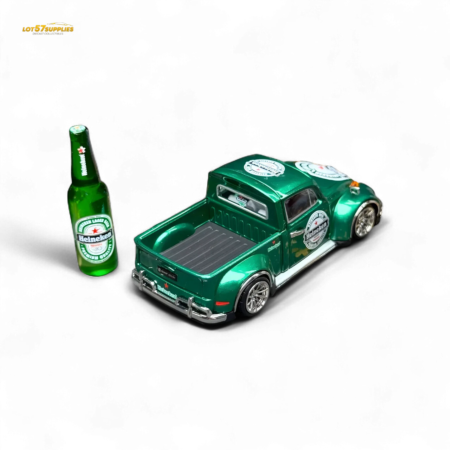 Liberty 64 Beetle Pickup - H E I N E K E N Livery 1:64 - ToylandEU