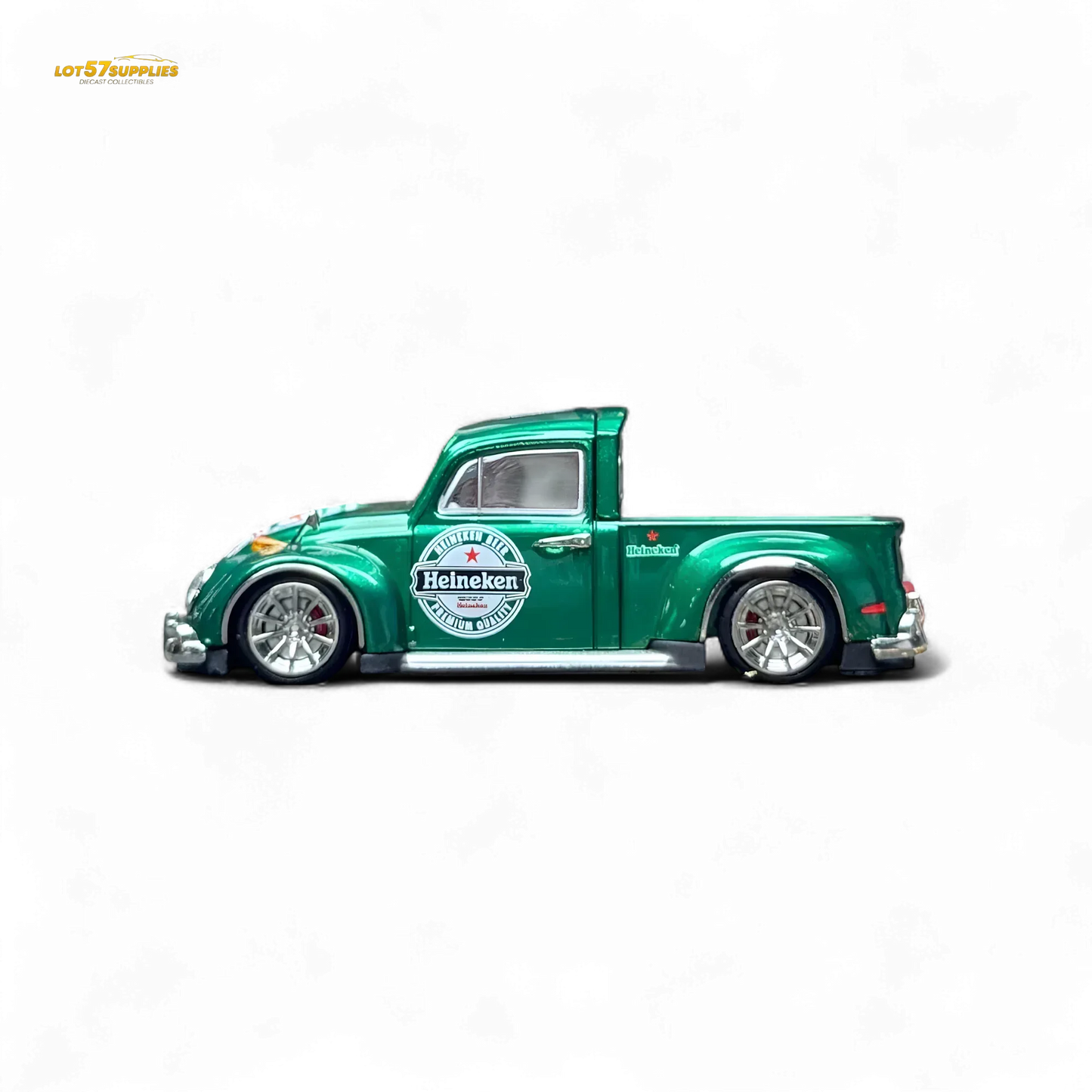 Liberty 64 Beetle Pickup - H E I N E K E N Livery 1:64 - ToylandEU