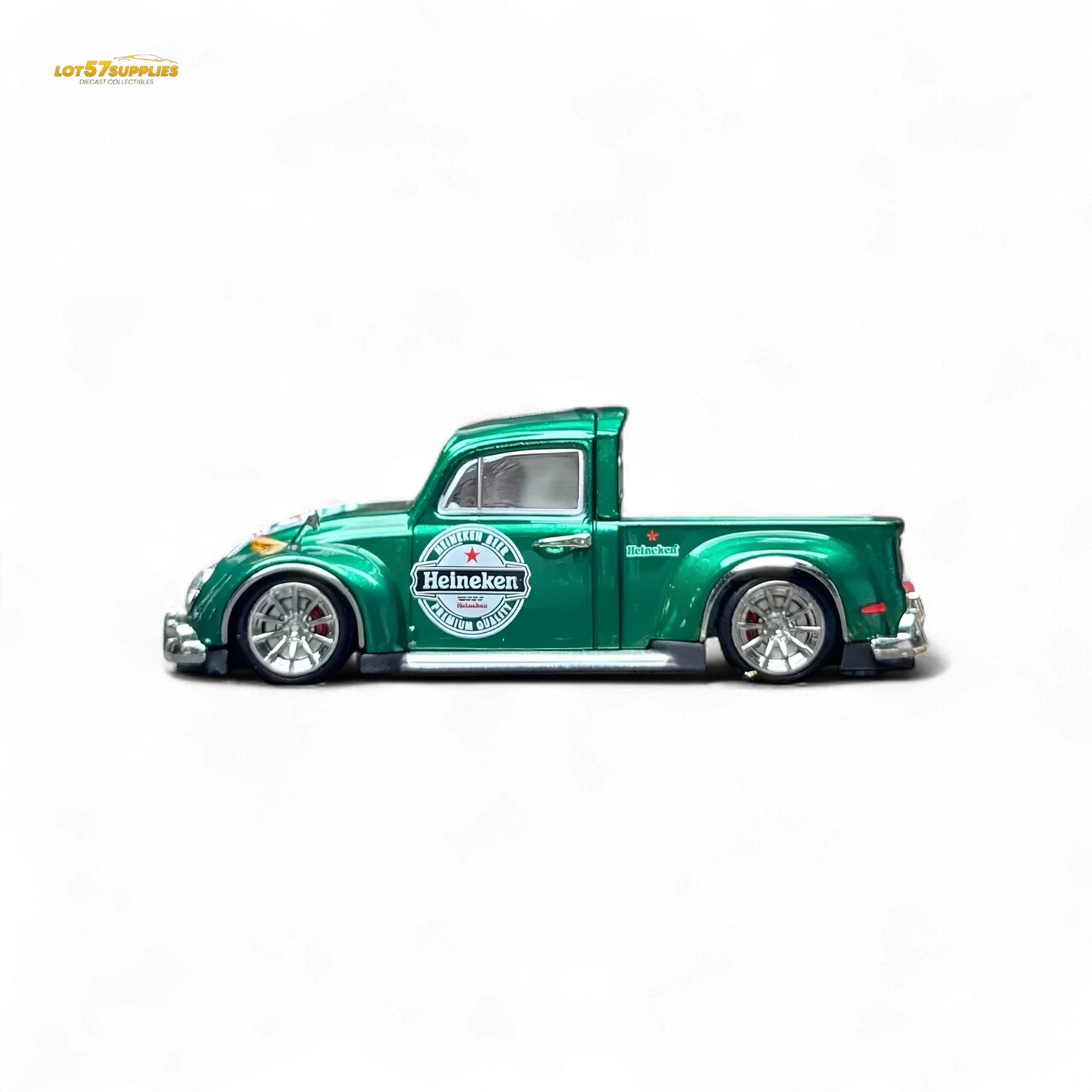 Liberty 64 Beetle Pickup - H E I N E K E N Livery 1:64 - ToylandEU