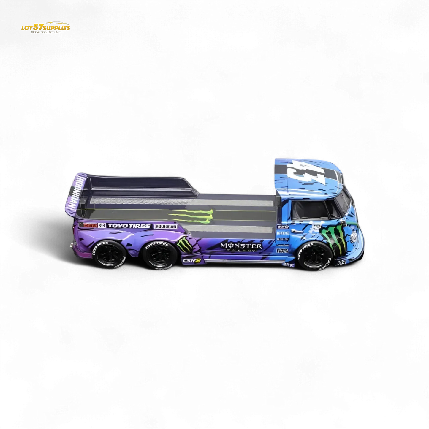 Liberty 64 VW Trailer Monster Livery Diecast Limited Edition - ToylandEU