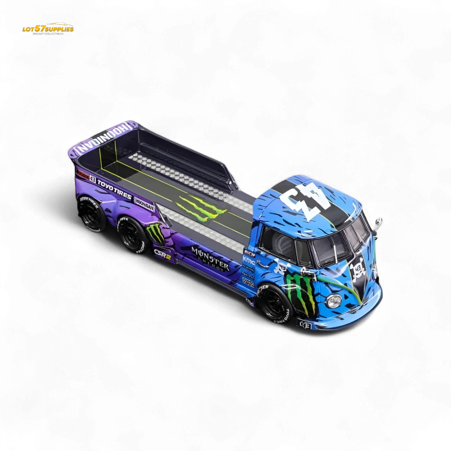 Liberty 64 VW Trailer Monster Livery Diecast Limited Edition - ToylandEU