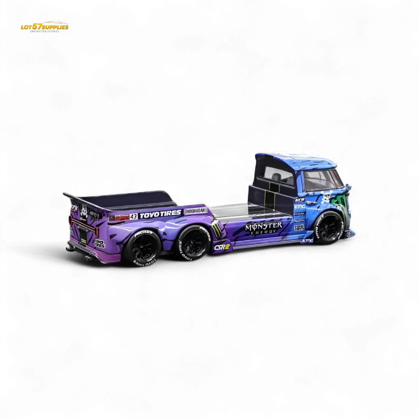 Liberty 64 VW Trailer Monster Livery Diecast Limited Edition - ToylandEU
