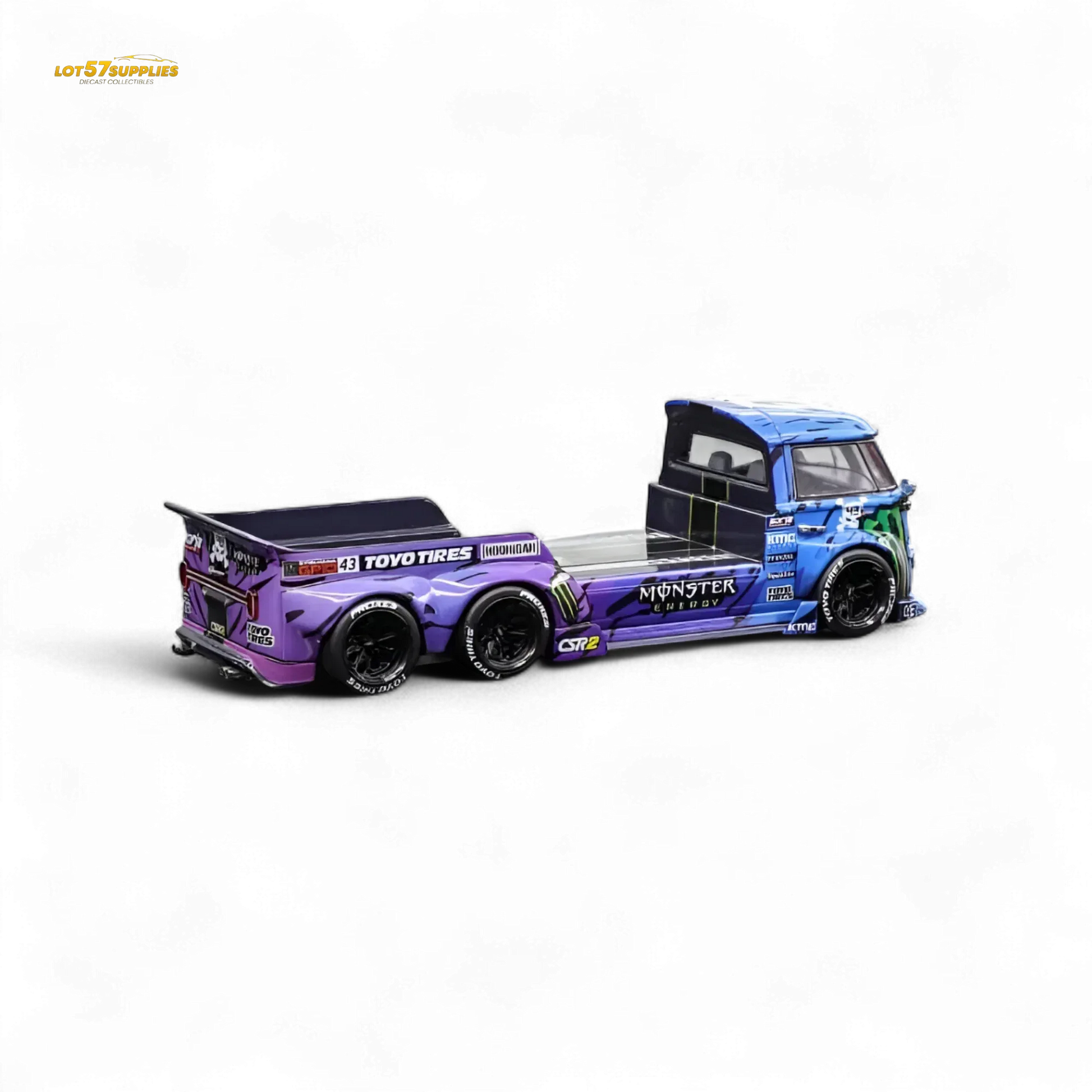 Liberty 64 VW Trailer Monster Livery Diecast Limited Edition - ToylandEU