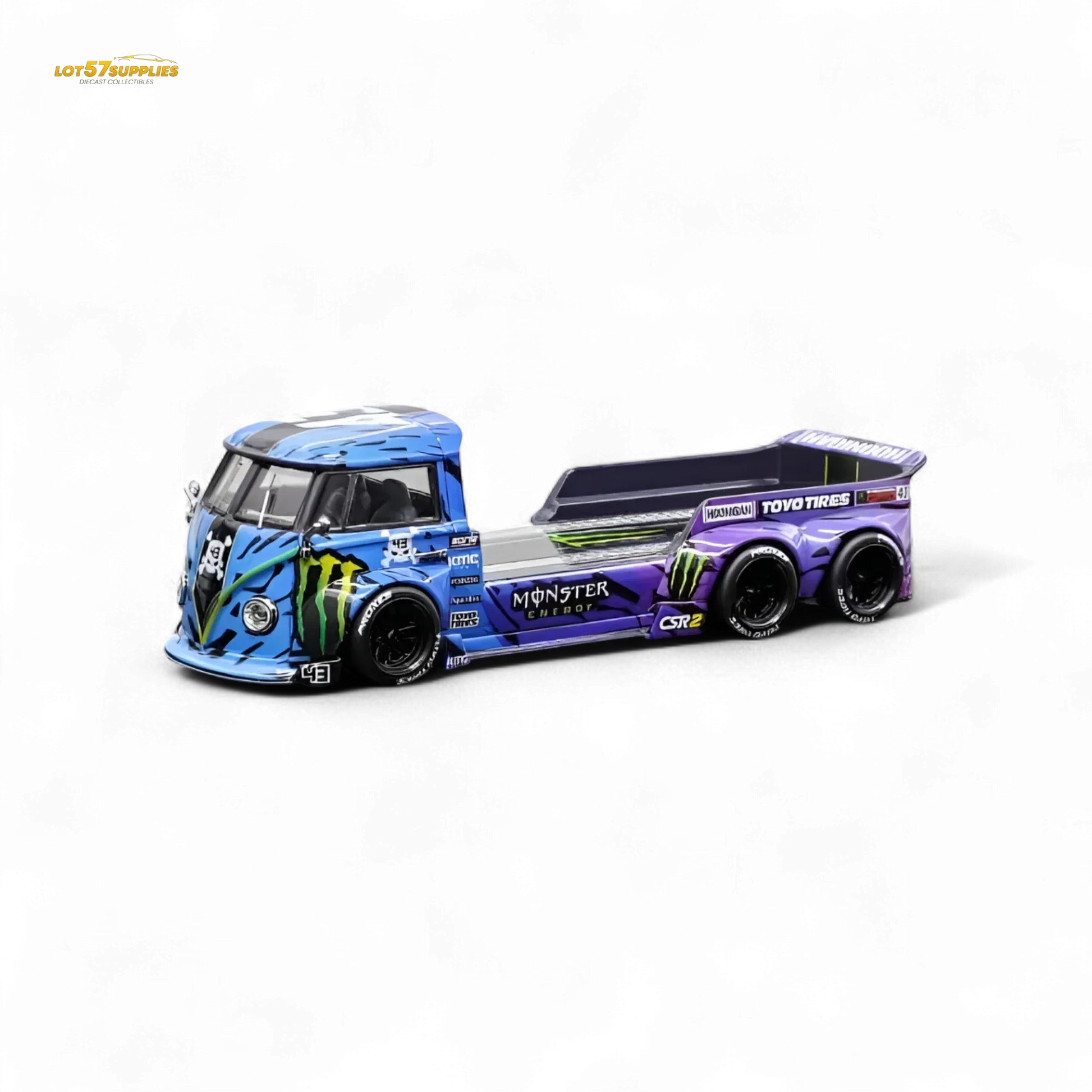 Liberty 64 VW Trailer Monster Livery Diecast Limited Edition - ToylandEU