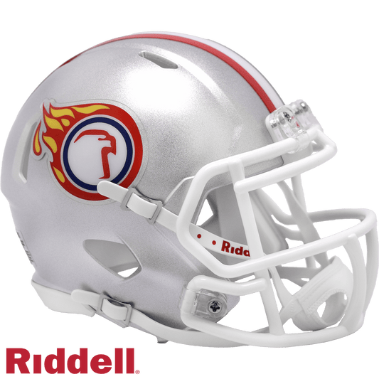 Liberty Flames Riddell Mini Speed Helmet Silver Eagle - ToylandEU