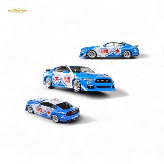 Liberty64 Ford Mustang GT Widebody Modified - C o n v e r s e 1:64 - ToylandEU