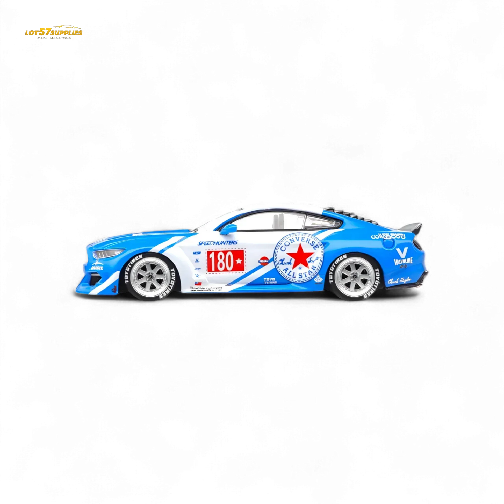 Liberty64 Ford Mustang GT Widebody Modified - C o n v e r s e 1:64 - ToylandEU