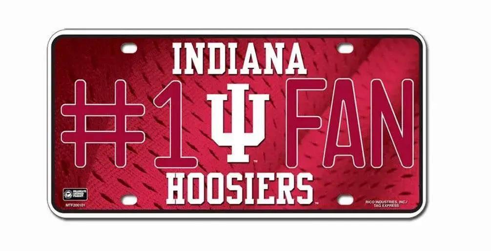  Indiana Hoosiers License Plate #1 Fan -  ToylandEU™