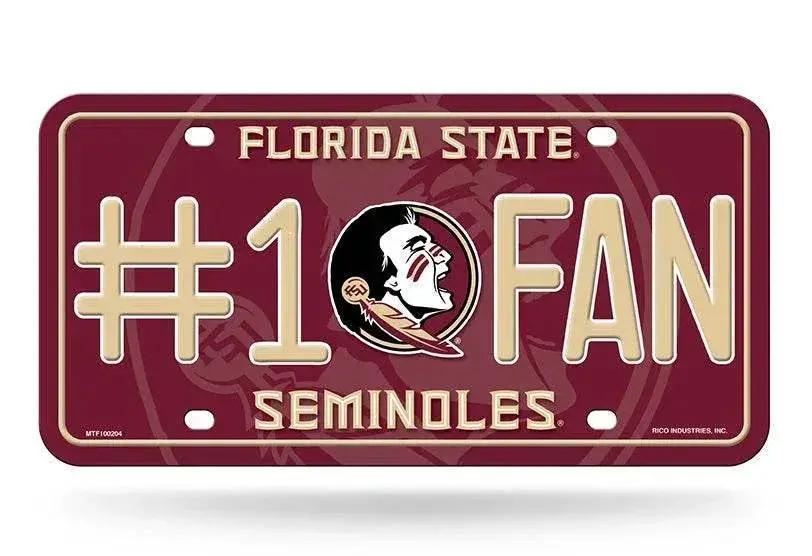  Florida State Seminoles License Plate Aluminum 6x12 -  ToylandEU™