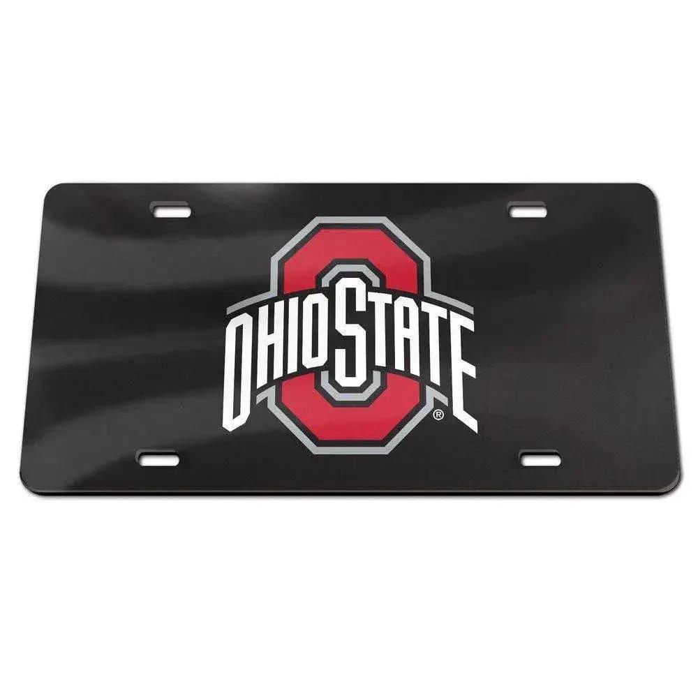  Ohio State Buckeyes License Plate Black Acrylic Order -  ToylandEU™