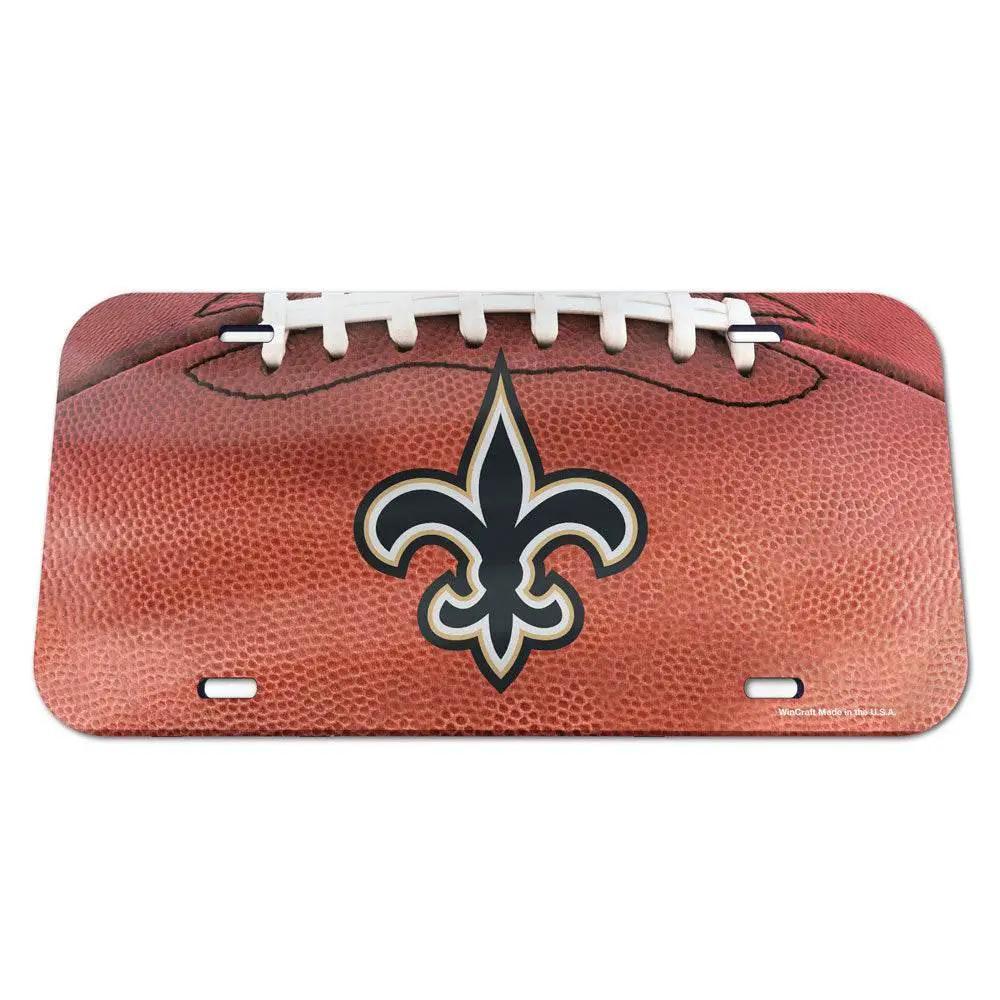  New Orleans Saints Crystal Mirror License Plate Football -  ToylandEU™