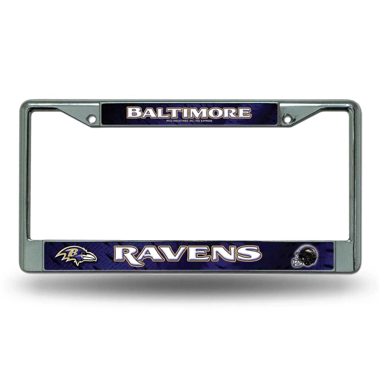 Baltimore Ravens License Plate Frame Chrome Printed Insert -  ToylandEU™