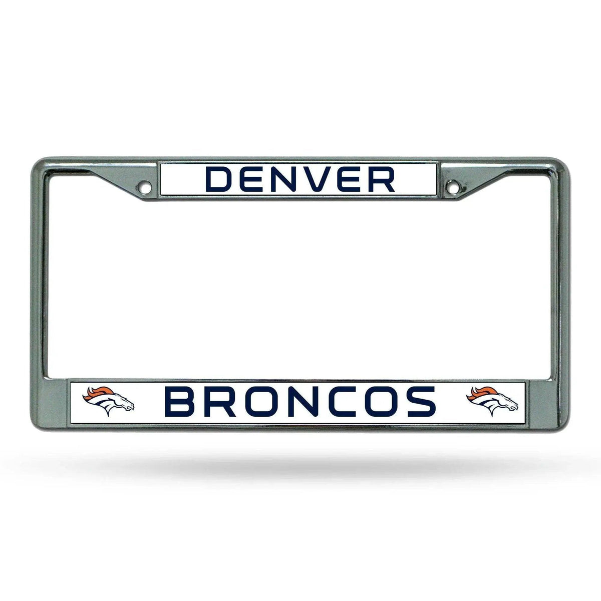 Denver Broncos Chrome License Plate Frame Licensed By Rico -  ToylandEU™