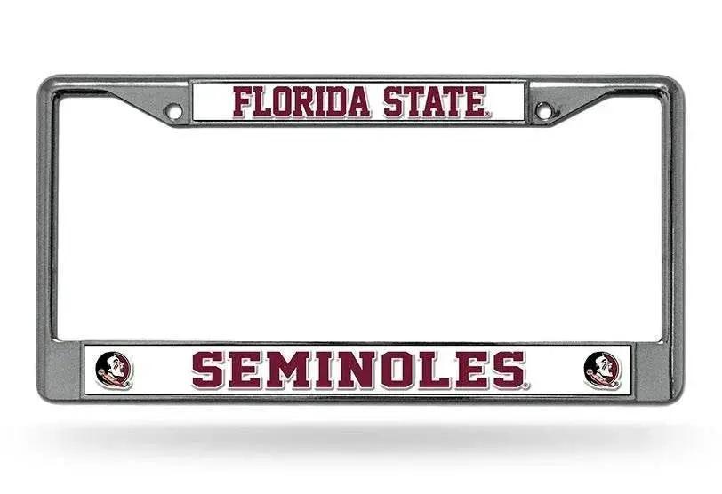  Florida State Seminoles License Plate Frame Chrome Rico -  ToylandEU™