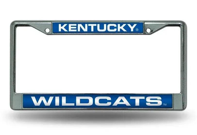  Kentucky Wildcats License Plate Frame Chrome Laser Cut -  ToylandEU™