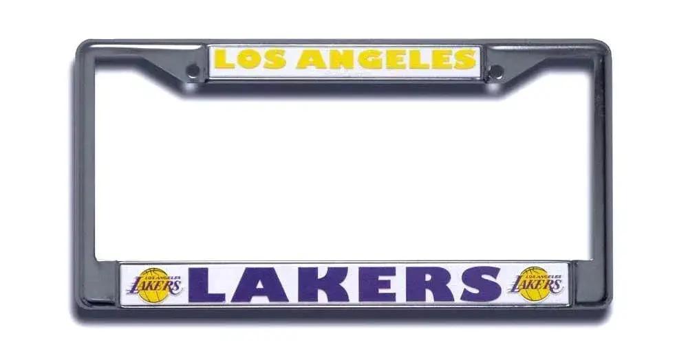  Los Angeles Lakers License Plate Frame Chrome -  ToylandEU™