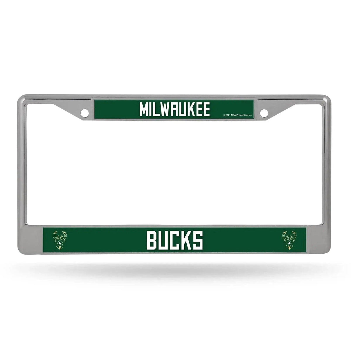  Milwaukee Bucks License Plate Frame Chrome Printed Insert -  ToylandEU™
