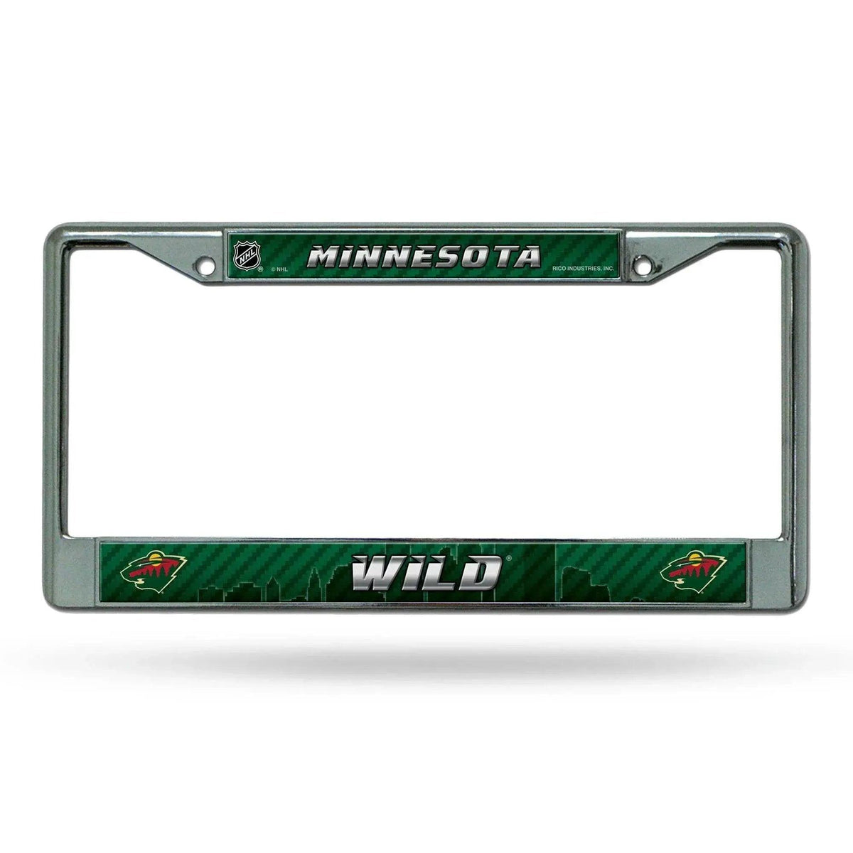  Minnesota Wild License Plate Frame Chrome Printed Insert -  ToylandEU™
